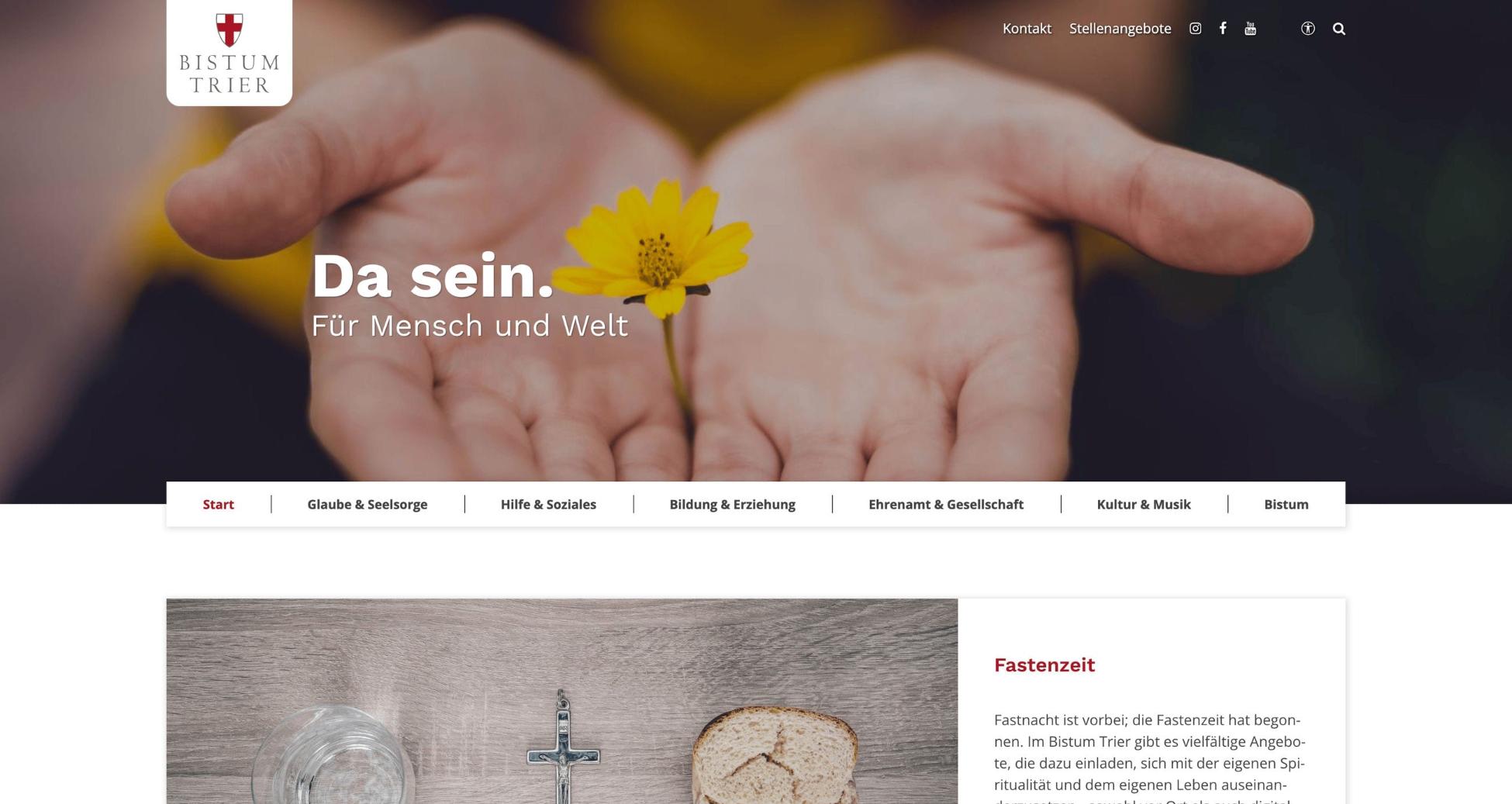 Homepage Diocese of Trier